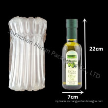 Bolsa de columna de aire para embalaje de botella de vidrio